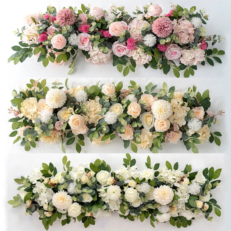 Luxury Artificial Flower Row