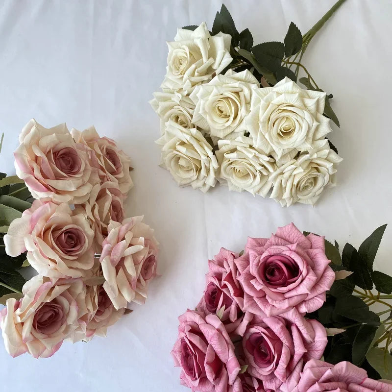 Colourful Rose Artificial Flower Bouquets